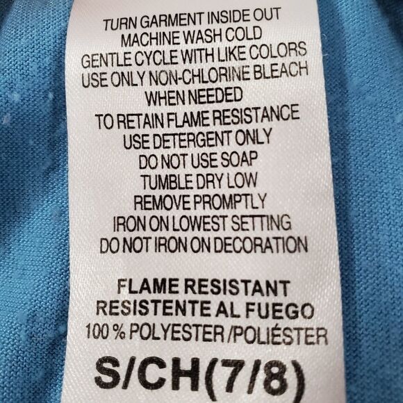 🧡Steve Blue Fleece 'Play Ball' Pajama Set Youth Small - Picture 6 of 6